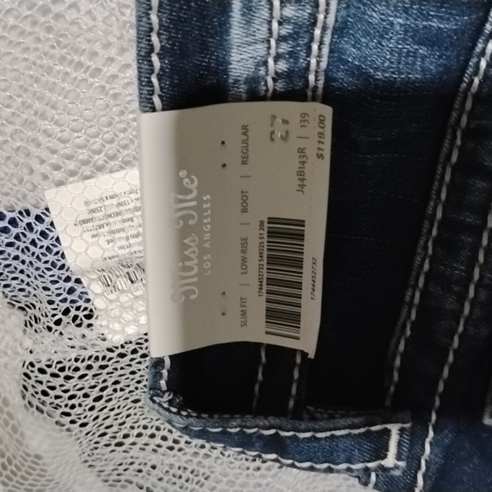 Miss Me Boot Cut Jeans in Classic Blue